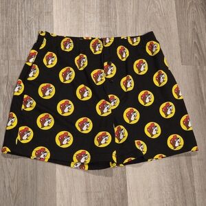 Buc-ee's Black Logo Boxers Medium